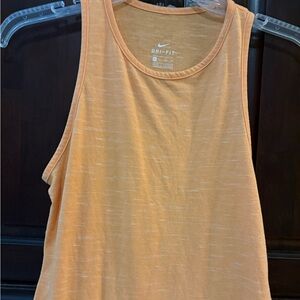 Nike Womens orange tank top